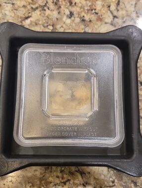 Replacement Blender Lid - Clear with Black Rim